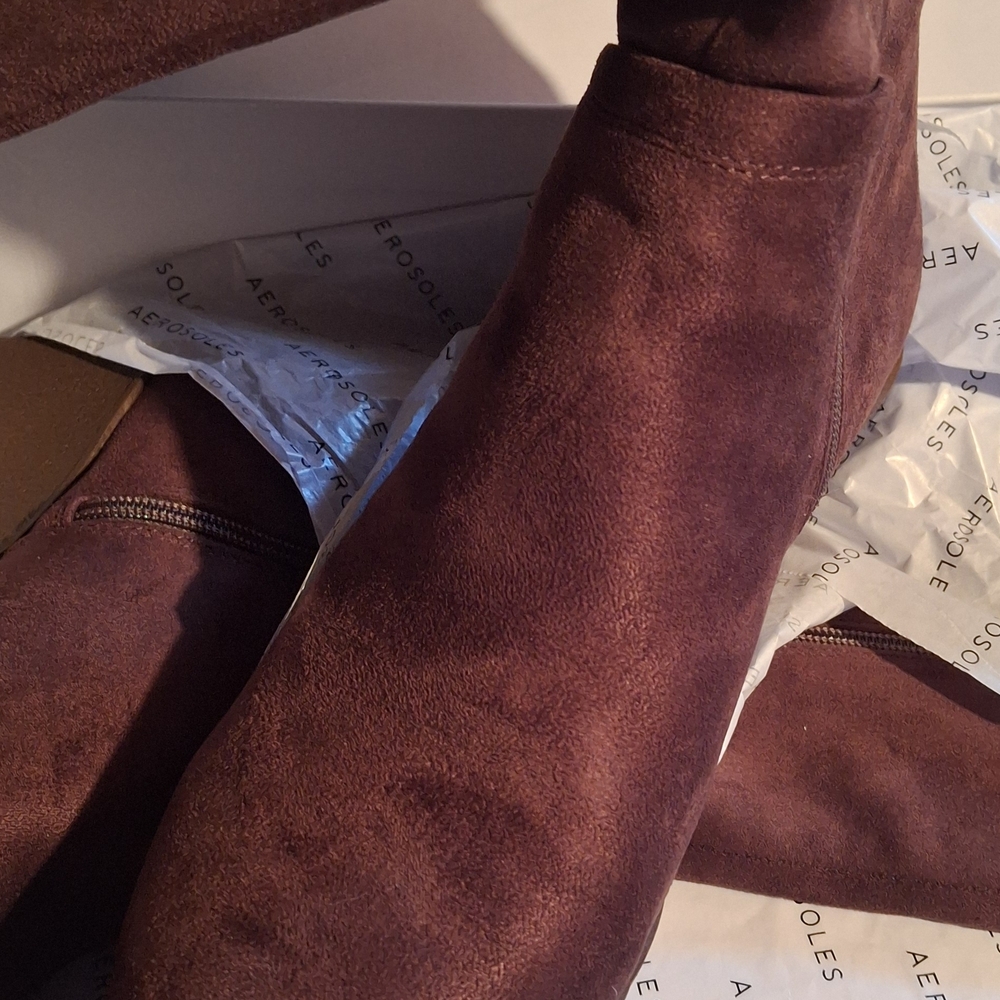 Aerosoles Women's Suede Java Binocular Boots